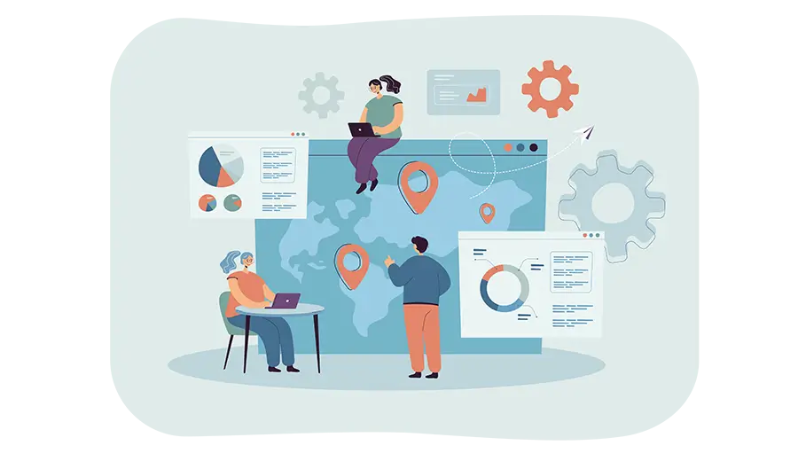 Custom software development solution